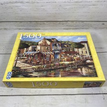 FX SCHMID VILLAGE HOTEL 1500 PIECE PUZZLE NO. 78909 GERMANY Complete - $17.67