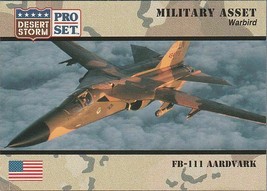 FB-111 AARDVARK 1991 PRO SET DESERT STORM # 220 - £1.35 GBP