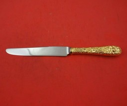 Repousse Vermeil by Kirk Sterling Silver Regular Knife French 8 5/8&quot; Fla... - $78.21