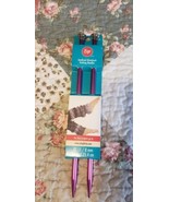 Boye Anodized Aluminum Knitting Needles Purple Sz US 11/8mm NEW - €5,18 EUR