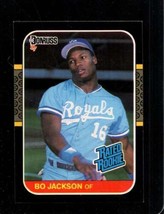 1987 Donruss #35 Bo Jackson Exmt (Rc) Royals Nicely Centered Id: 249581 - £9.24 GBP