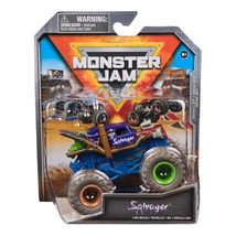 Monster Jam 2024 Series 37 Diecast 1:64 Scale Monster Truck Salvager Wreckless T - $13.71