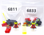 Lego Vitnage 6811 M-Tron Pulsar Charger + 6833 Beacon Tracer Complete - $47.96