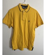 Polo Ralph Lauren Men’s Yellow Short Sleeve Polo Shirt Size Medium - $24.74