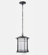 Home Decorator Oil Rubbed Bronze Integrated LED Hanging Lantern Pendant ... - $37.99