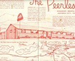 The Peerless Steak House Placemat Johnson City Tennessee  - £10.84 GBP