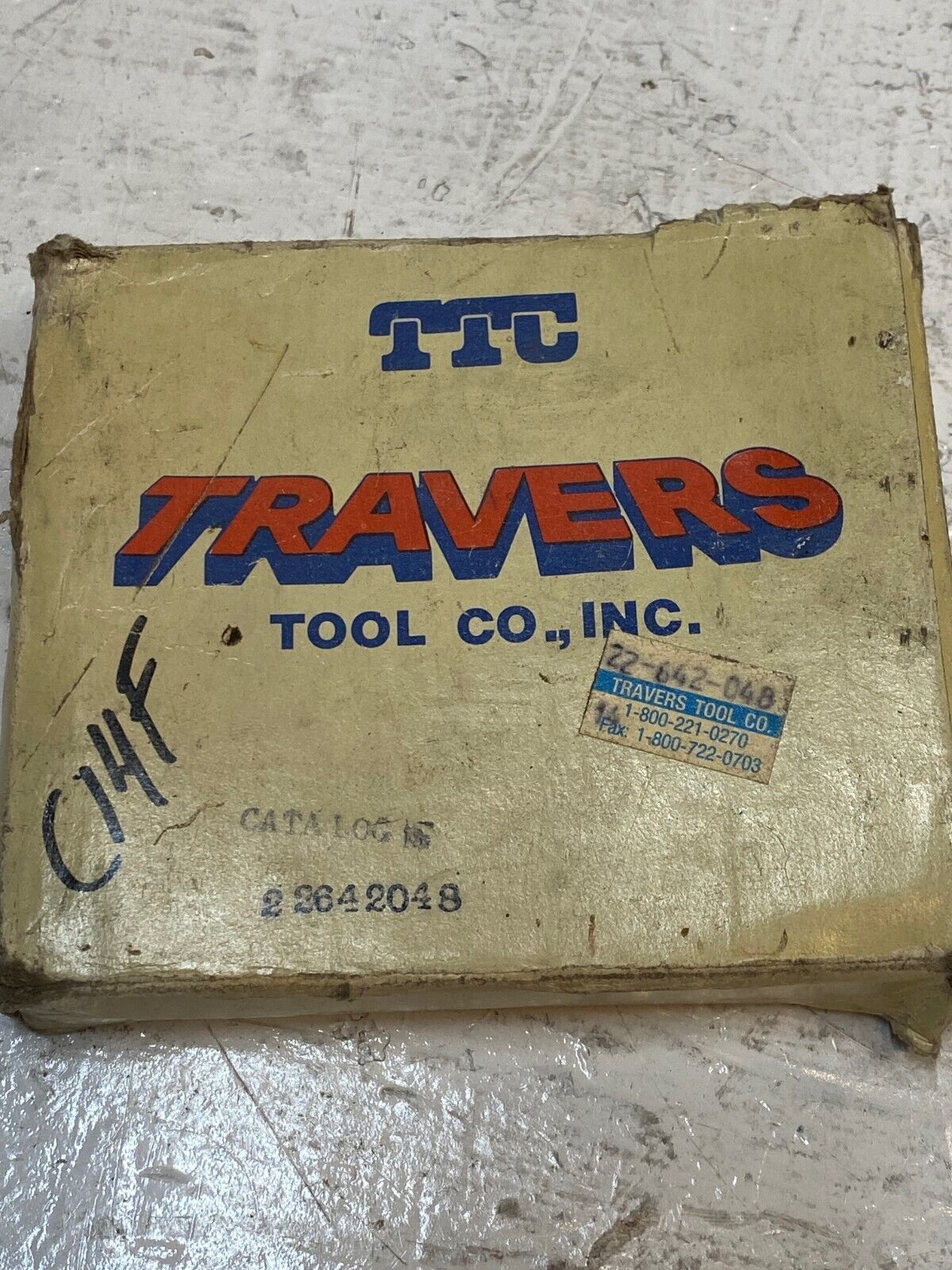 Primary image for 5 Pcs of TTC Travers Tool Co 22642048 Carbide Brand Style C12 Grade C6