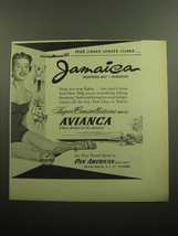 1957 Avianca Airways Ad - Your linger-longer island.. Jamaica - £14.78 GBP