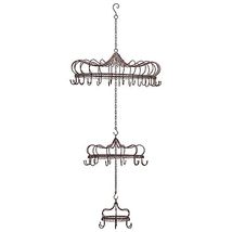 Zaer Ltd. Elegant Hanging Metal Chandelier Display Decoration with Hooks London  - £165.09 GBP