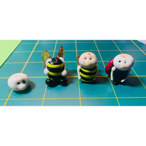 Handmade Bee &amp; Ladybug Glass Lampwork Beads - New - £12.01 GBP