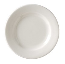 Vertex China VRE-7 Vista Plate 5 7-1/8&quot; Bone White (Pack of 36) - £96.54 GBP