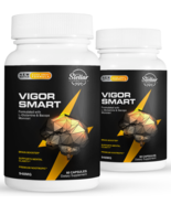 2 Pack Vigor Smart, helps concentration and focus-60 Capsules x2 - $71.27