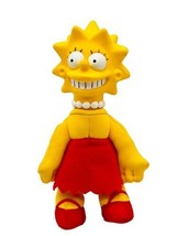 Simpsons Lisa Sister Vinyl Head Plush Body Doll 1990 20th Century Fox Vi... - £13.41 GBP