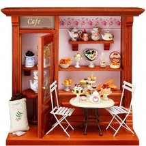 Dollhouse Filled Terrace Cafe 1.794/9 Reutter Shop Miniature  - £259.24 GBP