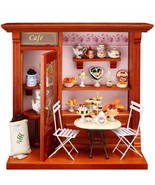 Dollhouse Filled Terrace Cafe 1.794/9 Reutter Shop Miniature  - £254.94 GBP