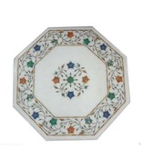 15&quot; Marble Coffee Table Top Handicraft Marquetry Semi Precious New Decor... - $10,345.09 MXN