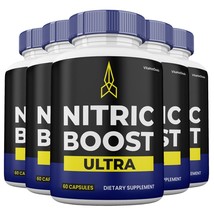 Nitric Boost Max Strength Capsules Support Energy and Healthy Circulatio... - $2,087.96 MXN