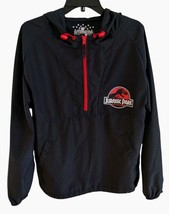 Jurassic Park Universal Studios Mens Exclusive 1/4 Zip Windbreaker Pullo... - $25.73