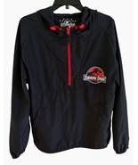 Jurassic Park Universal Studios Mens Exclusive 1/4 Zip Windbreaker Pullo... - €22,10 EUR