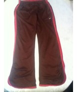 Ladies-Size XL-Nike-pants-brown&amp;pink athletic/warmup//running/jogging - £6.95 GBP