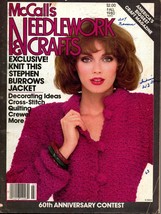 McCall&#39;s Needlework &amp; Crafts Magazine Fall 1980 Knit This Steven Burrows Jacket - £6.02 GBP