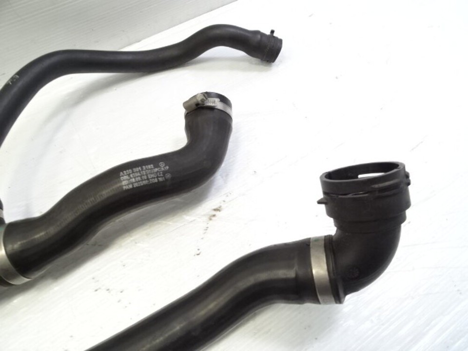 03 Mercedes R230 SL500 hose set, radiator coolant, lower and upper hose, 2305010 Item image 3
