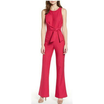 NWT Womens Size Large Nordstrom Socialite Beet Root Tie Front Flare Leg ... - £23.06 GBP