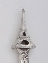 Collector Souvenir Spoon France Paris Eiffel Tower 3D Figural - £11.79 GBP