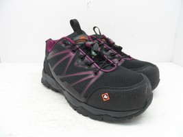 Merrell Women&#39;s Fullbench Composite Toe Csa Work Shoe Black Size 6.5M - £31.31 GBP
