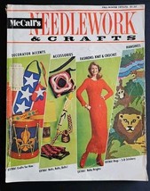 McCall&#39;s Needlework &amp; Crafts Fall Winter 1972-73 Crochet Fashion Crafts ... - $15.73