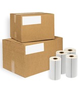 9600 Zebra Eltron Direct Thermal Shipping Labels 4x2 Sensor Mark 0.75-Core - $286.86