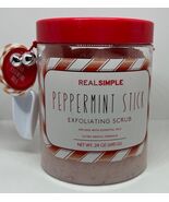REAL SIMPLE PEPPERMINT STICK EXFOLIATING SCRUB 24 OZ WITH SCOOP - $23.75