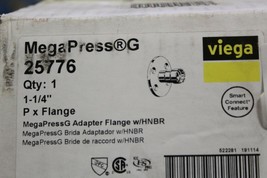 Viega MegaPress 25776 1-1/4&quot; P x Flange. Adapter Flange w/HNBR - £43.24 GBP