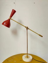 1951s Modern Italian Mid Century Stilnovo Style Desk or Table Lamp Study Lamp - £172.62 GBP