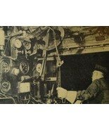 Steam Engine Cab Interior Vintage Railroad Trading Card Locomotive New H... - £14.11 GBP