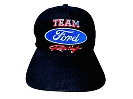 Team Ford Racing Vintage Black Embroidered Officially Licensed Baseball Hat - £10.18 GBP