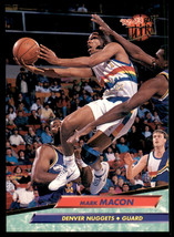 1992-93 Ultra #52 Mark Macon Denver Nuggets - $1.87