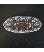 A. H. Heisey Company Orchid 9” Long Oval Glass Celery Dish MCM Mid Century - £10.08 GBP