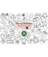 Christmas Brush Stamp for Procreate - $5.00