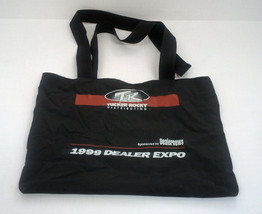 Vintage 1999  motorcycle dealer expo Tucker Rocky dealernews promo bag - £16.10 GBP