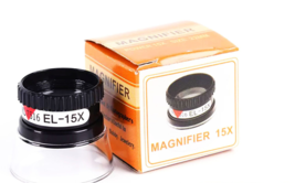15X Loupe Desk Style Magnifying rOund Magnifier jewelry photo craft art ... - £16.48 GBP