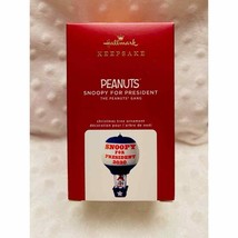 Hallmark Peanuts Snoopy for President 2020 Limited Edition Keepsake Ornament-NIB - $27.72