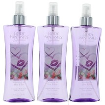 Kissing In The Rain by Body Fantasies, 3 Pack 8 oz Fragrance Body Spray ... - £40.56 GBP