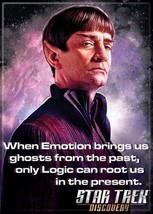 Star Trek Discovery Sarek Only Logic Can Root Us In Present Fridge Magne... - $3.99