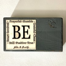 Be Wood Block Art - $56.34 MXN
