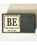 Be Wood Block Art - $56.26 MXN