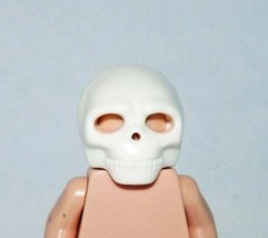 Minifigure Custom Toy Skeleton Skull Head mask head DIY - £1.57 GBP