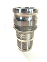 Continental Insta-Lock E300SS Stainless Steel Type E Male Adapter x 3 Ho... - $105.00