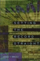 SETTING THE RECORD STRAIGHT by Gerald W. Bracey (BRAND NEW) - £11.83 GBP