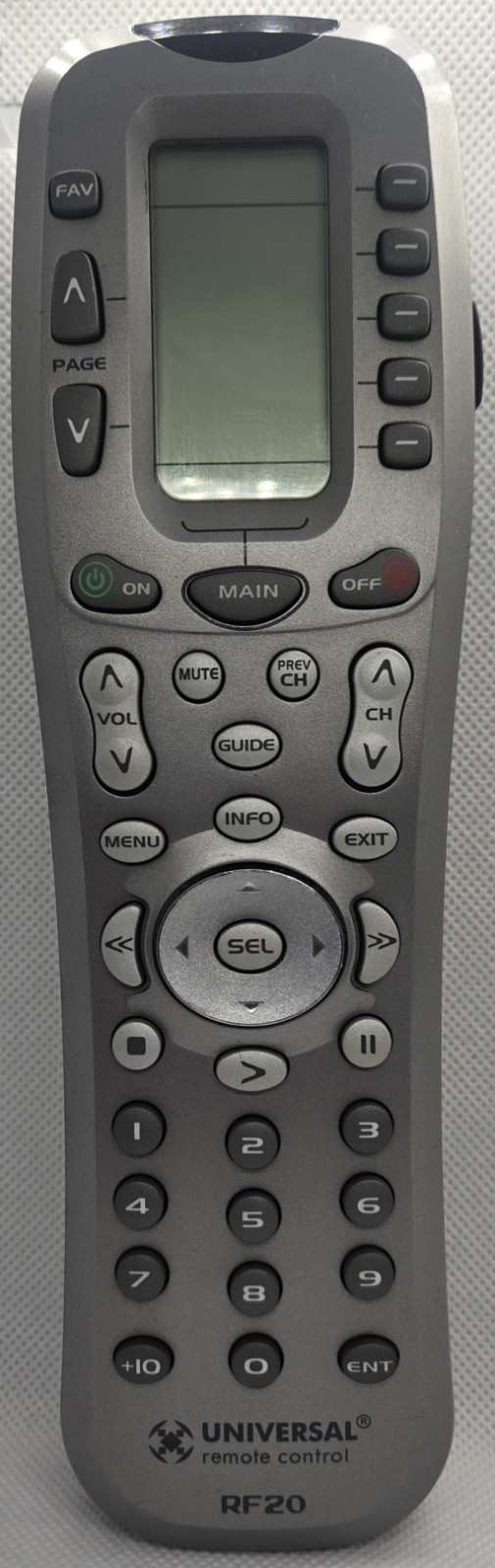 Universal Remote Control URC RF20 With Backlight DD-11864 - $17.82